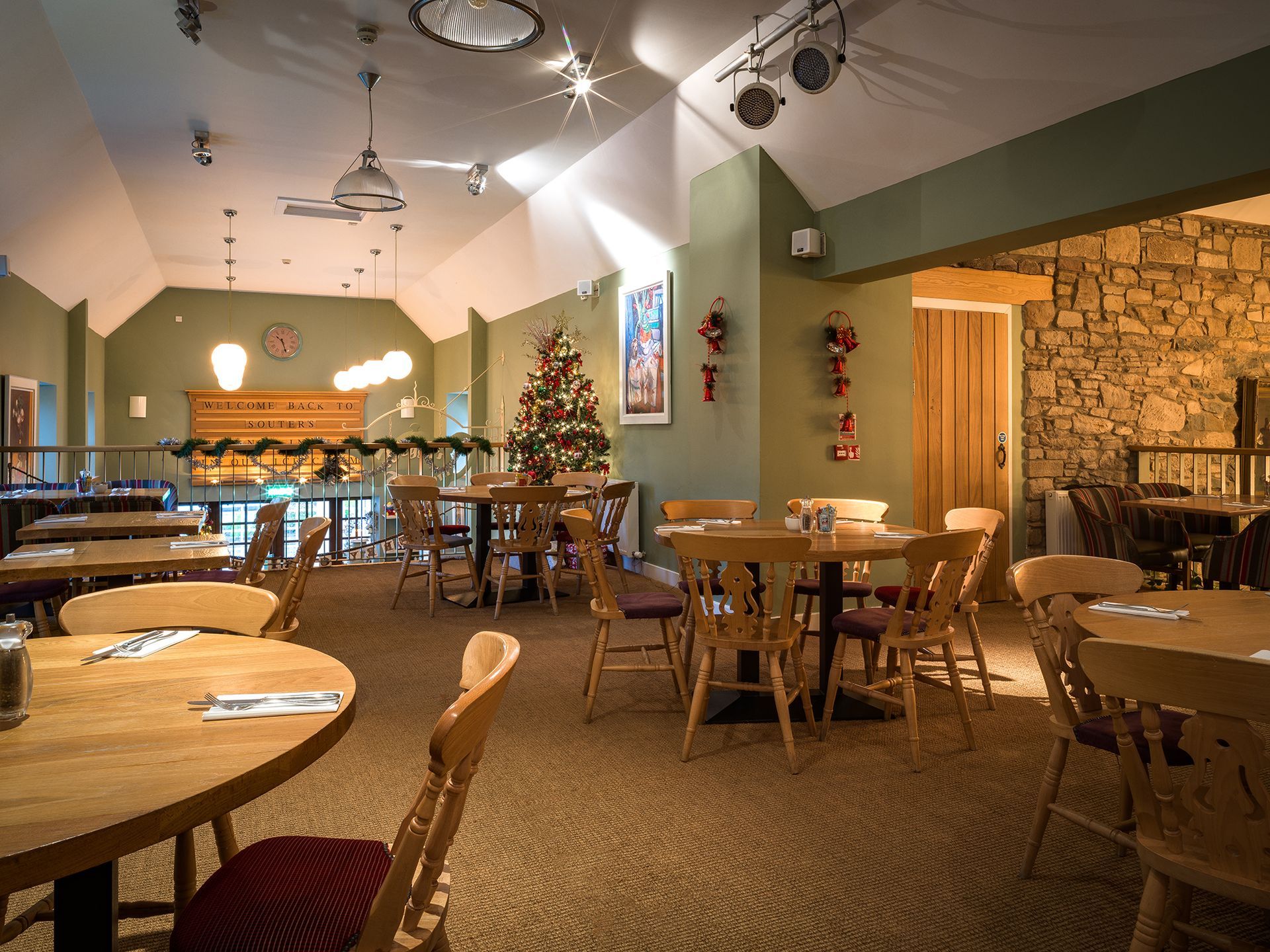 Inside Souter's Inn bar and restaurant