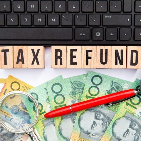 tax refund and australian money