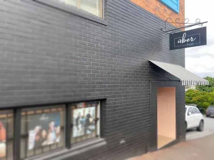 Exterior View of a Dark-painted — Advantage Screen And Blinds Rockhampton in Rockhampton, QLD
