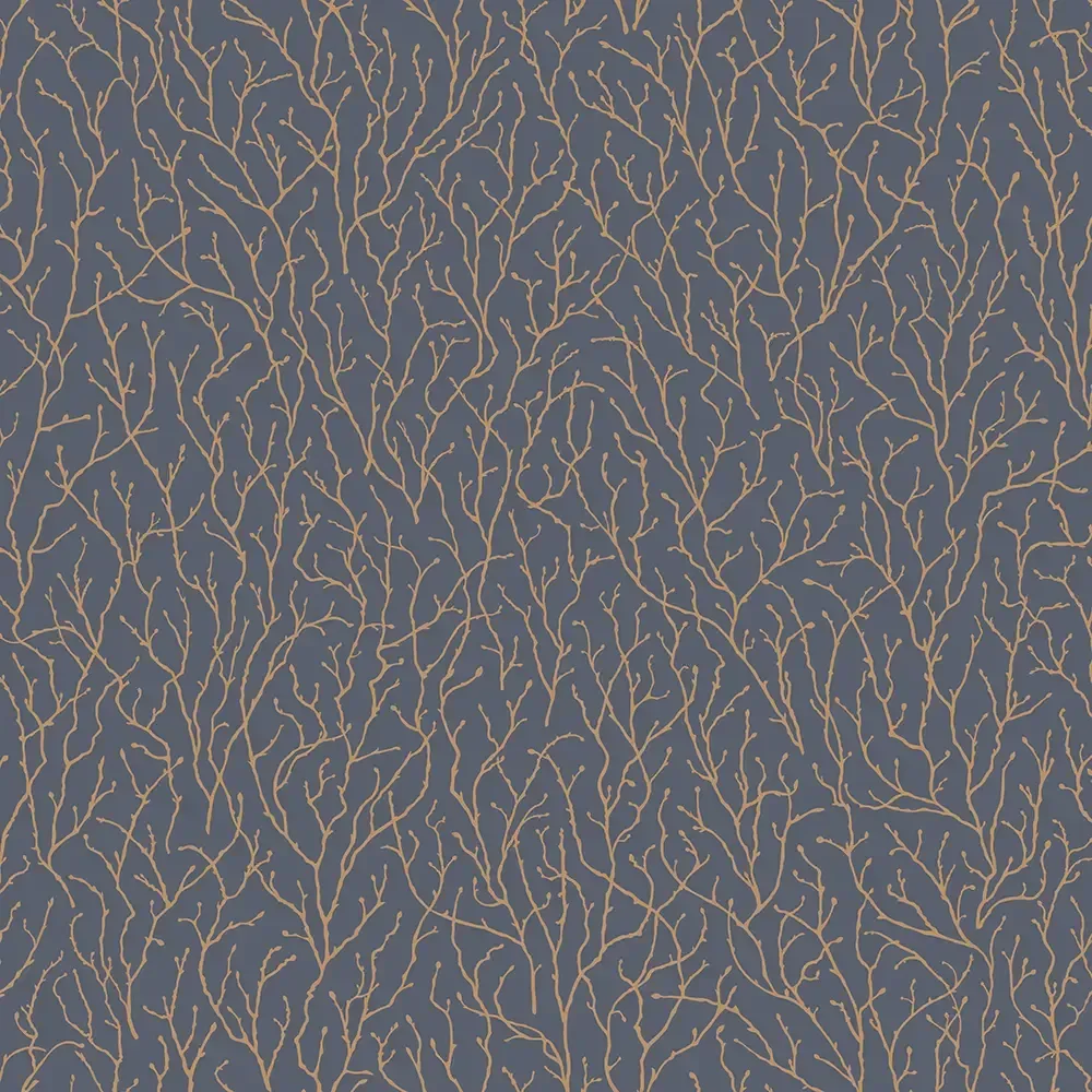 A Repeating Pattern of Gold, Branch-like Line Art on a Grey Background — Advantage Screen And Blinds Rockhampton in Rockhampton, QLD