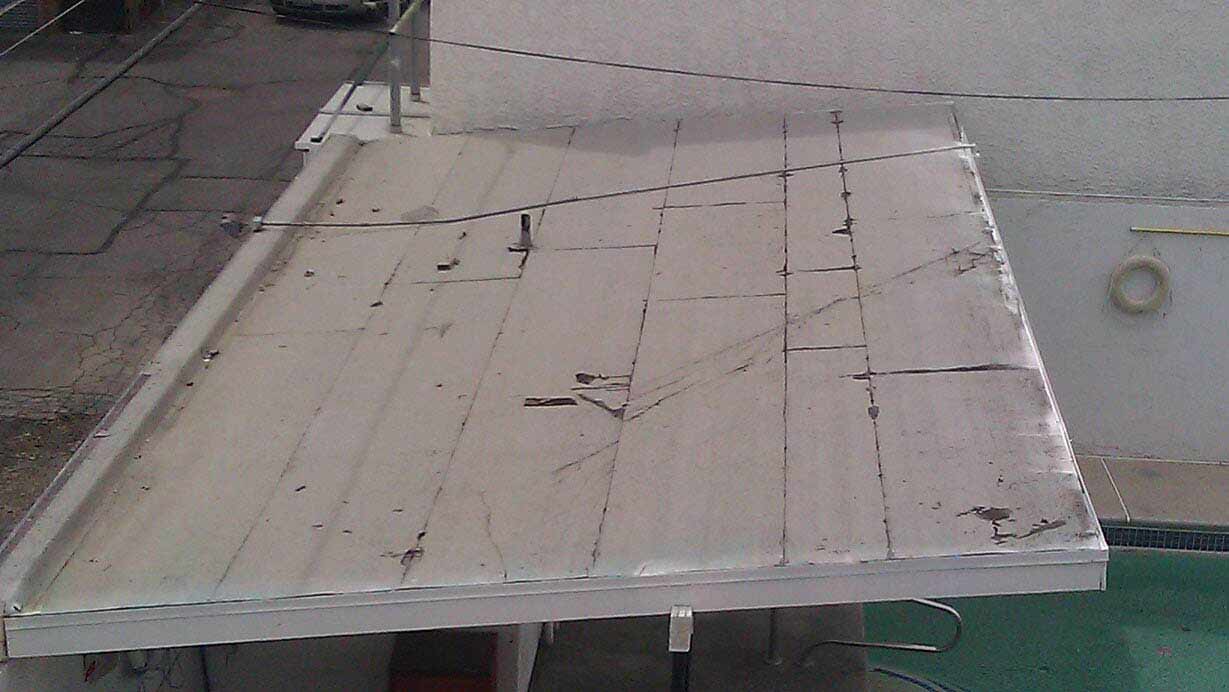 Casino Center Before Pool — Roofs in Las Vegas, NV