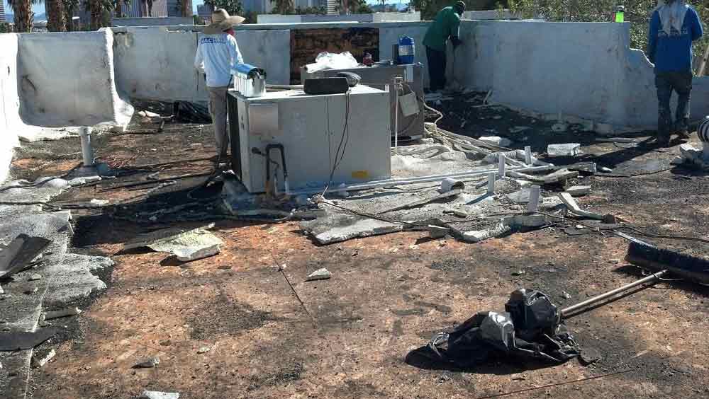 Condominium Before — Roofs in Las Vegas, NV