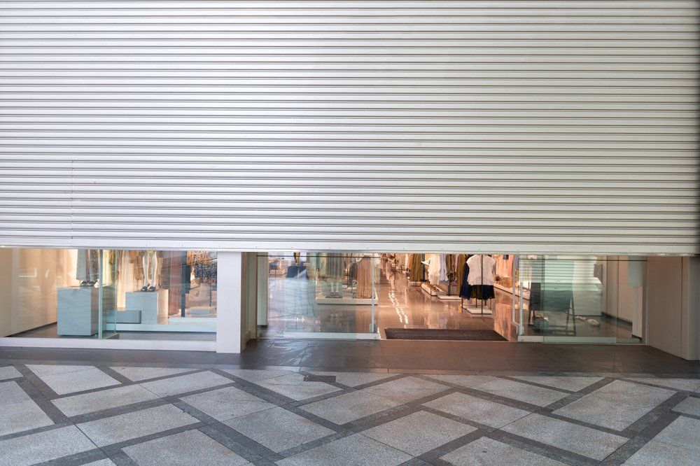 Shutter Door Red Color — Darwin Roller Door Services In Tivendale NT