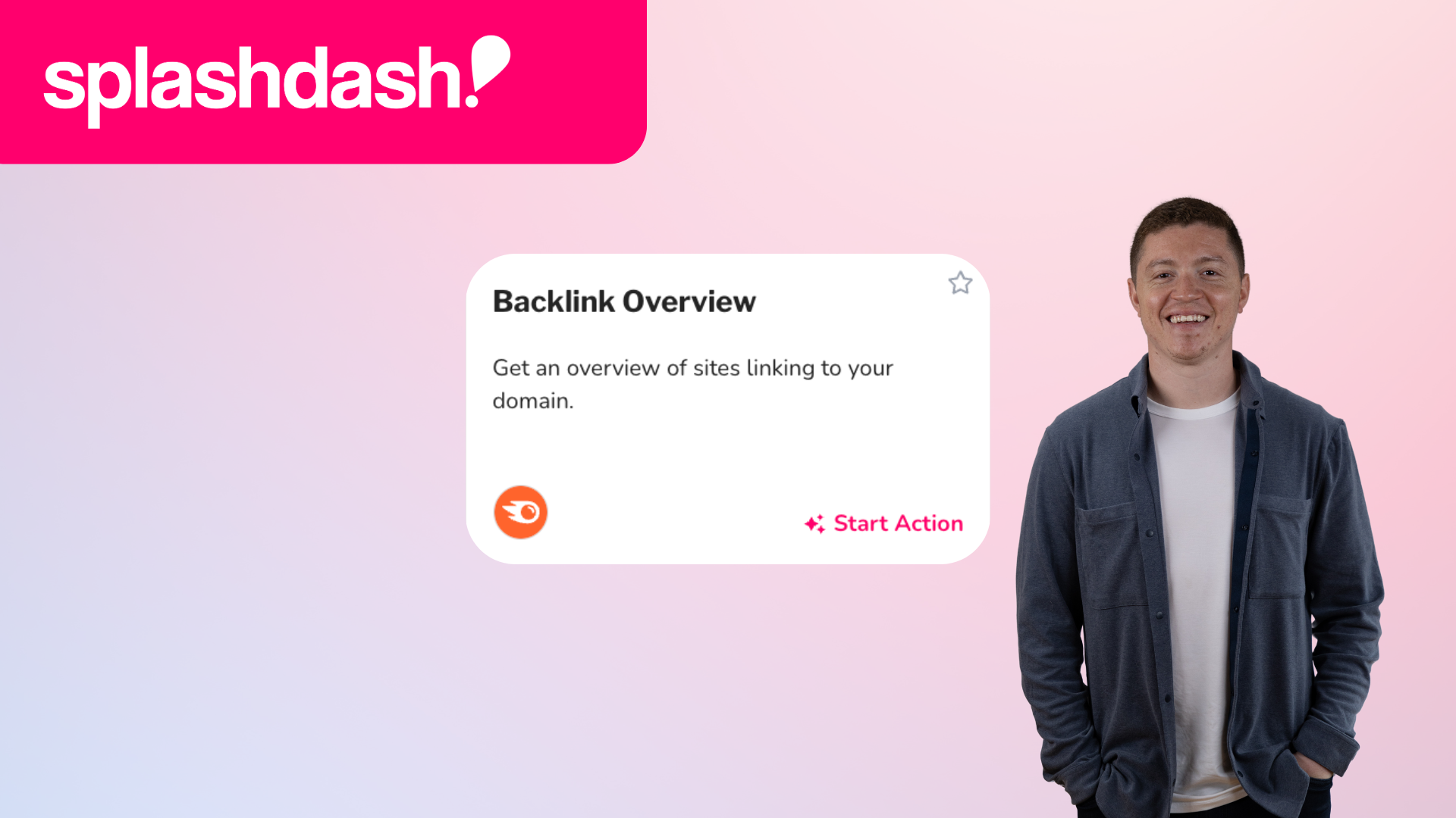 Backlink Overview in SplashDash | SEO AI Tools