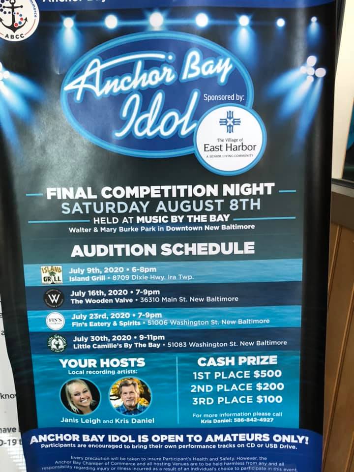 Anchor Bay Idol competition at Little Camille's
