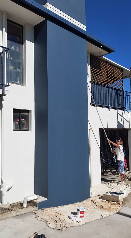 Painting of Rendered Finishes 15 — Rendering Contractor in Mount Mellum, QLD