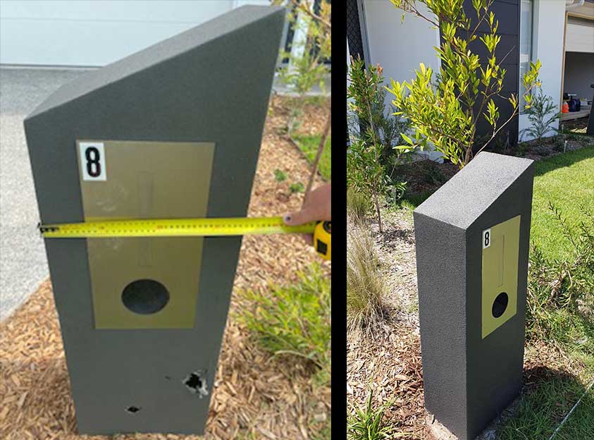 Rendering Letterbox — Rendering Contractor in Mount Mellum, QLD