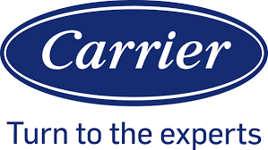 Carrier logo in blue oval; tagline "Turn to the experts."