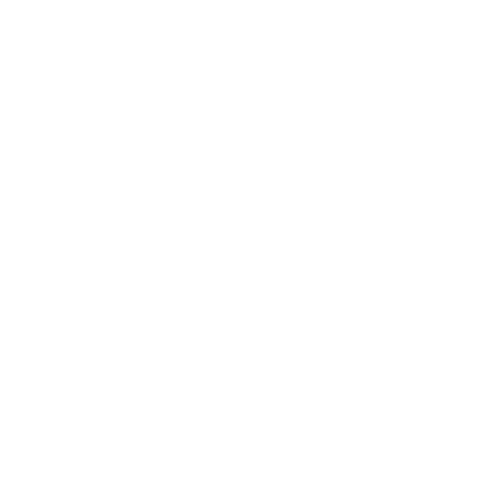 Logo United Sky Cargo – runde Variante, Negativdarstellung