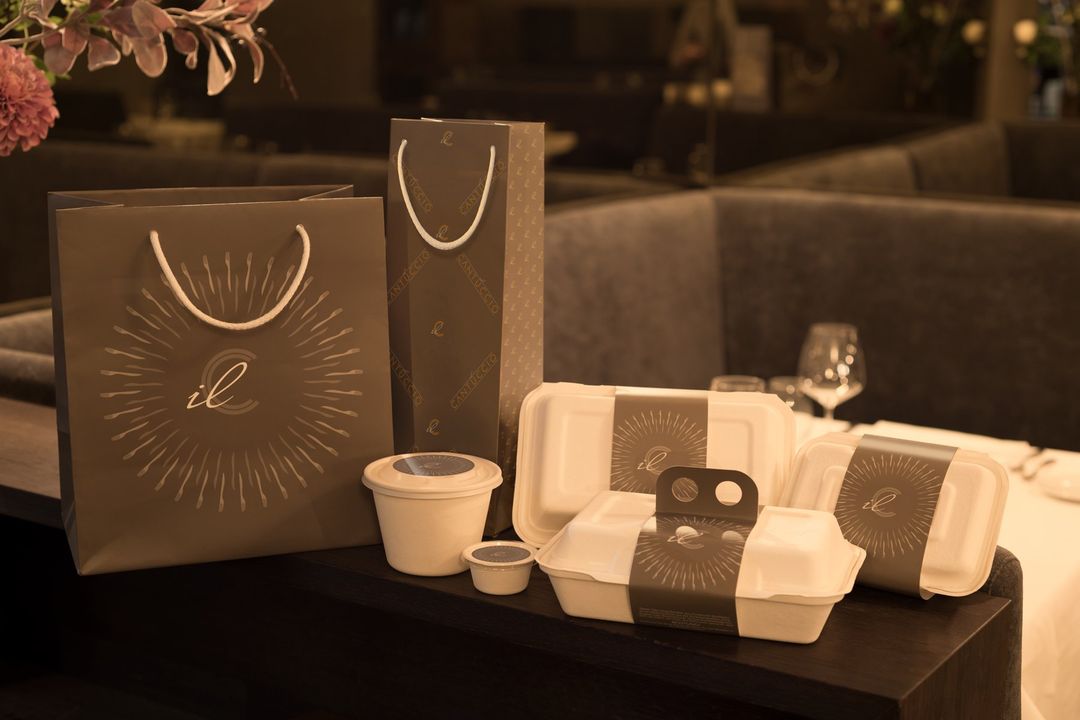 Take-away Bags & Boxes – Verpackungsdesign il Cantuccio