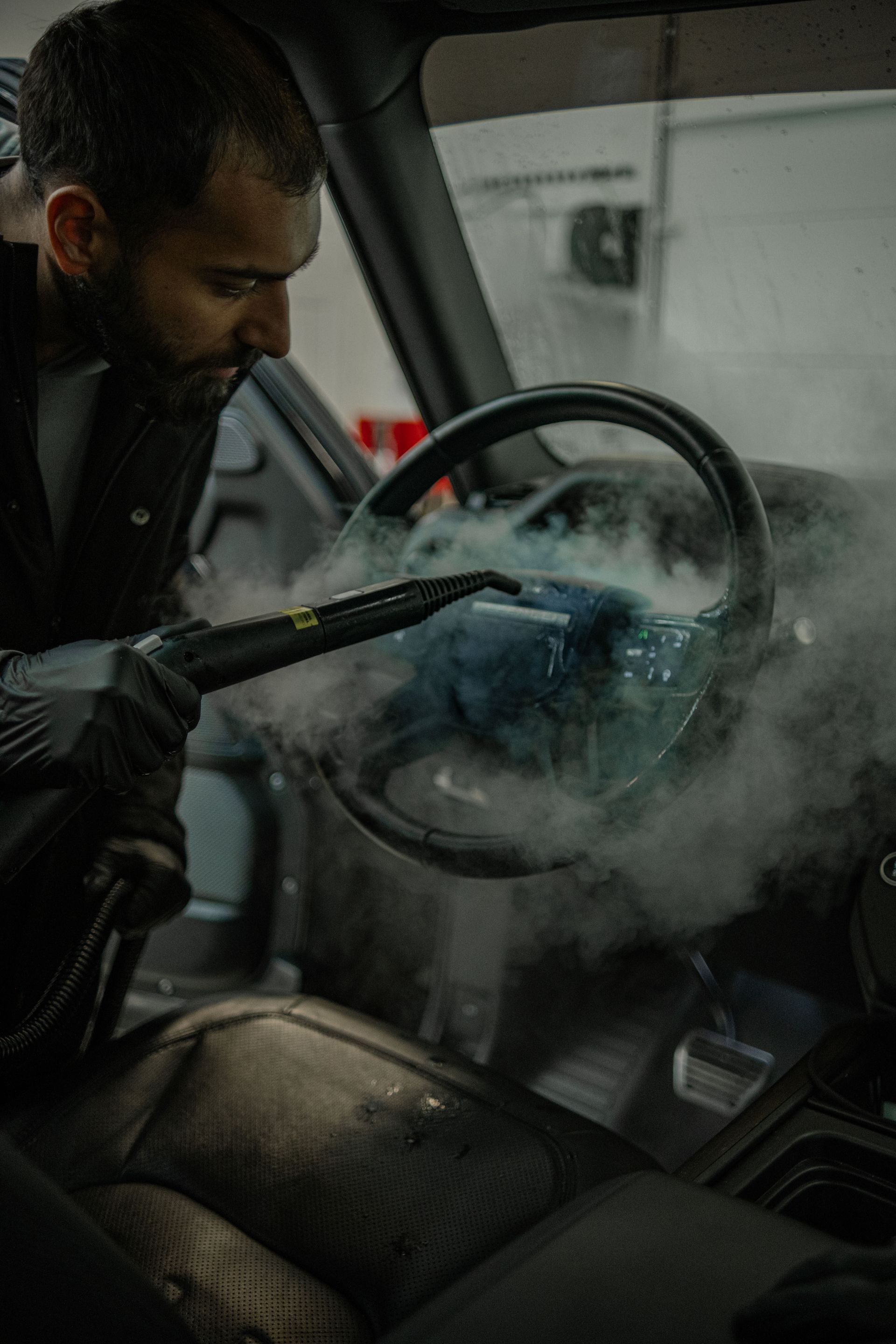 A close up of the rear end of a car