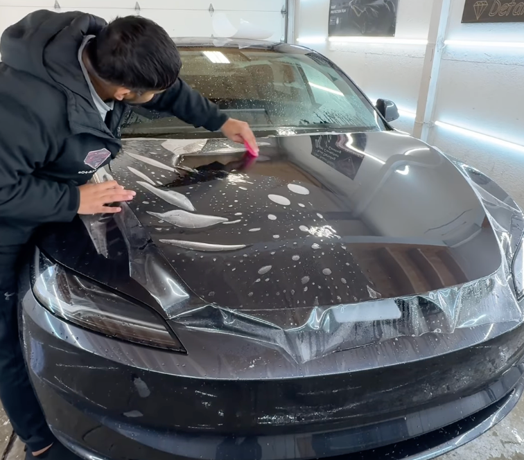 Professional Paint Protection Film Installer