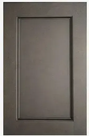 A close up of a door on a white background.