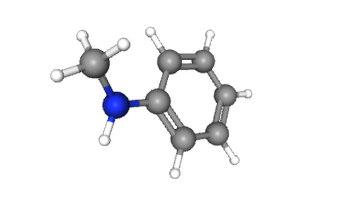 CAS Number 100-61-8.  N-Methylaniline.