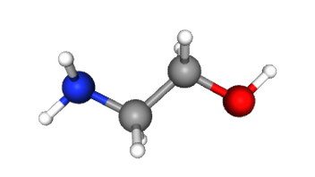 CAS Number 141-43-5.  Ethanolamine.