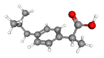 CAS Number 15687-27-1.  Ibuprofen.