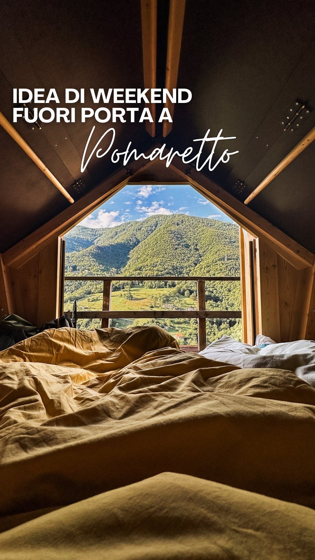 Glamping a Pomaretto