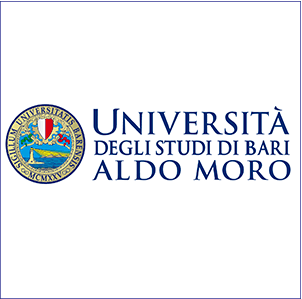 Logo of Università degli Studi di Bari Aldo Moro, featuring a crest and text on a white background.
