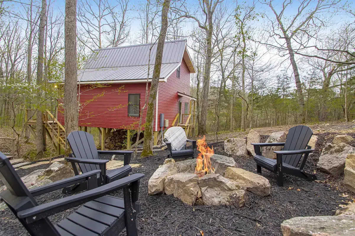 The Barn House Tree Loft cabin rentals Buffalo River AR