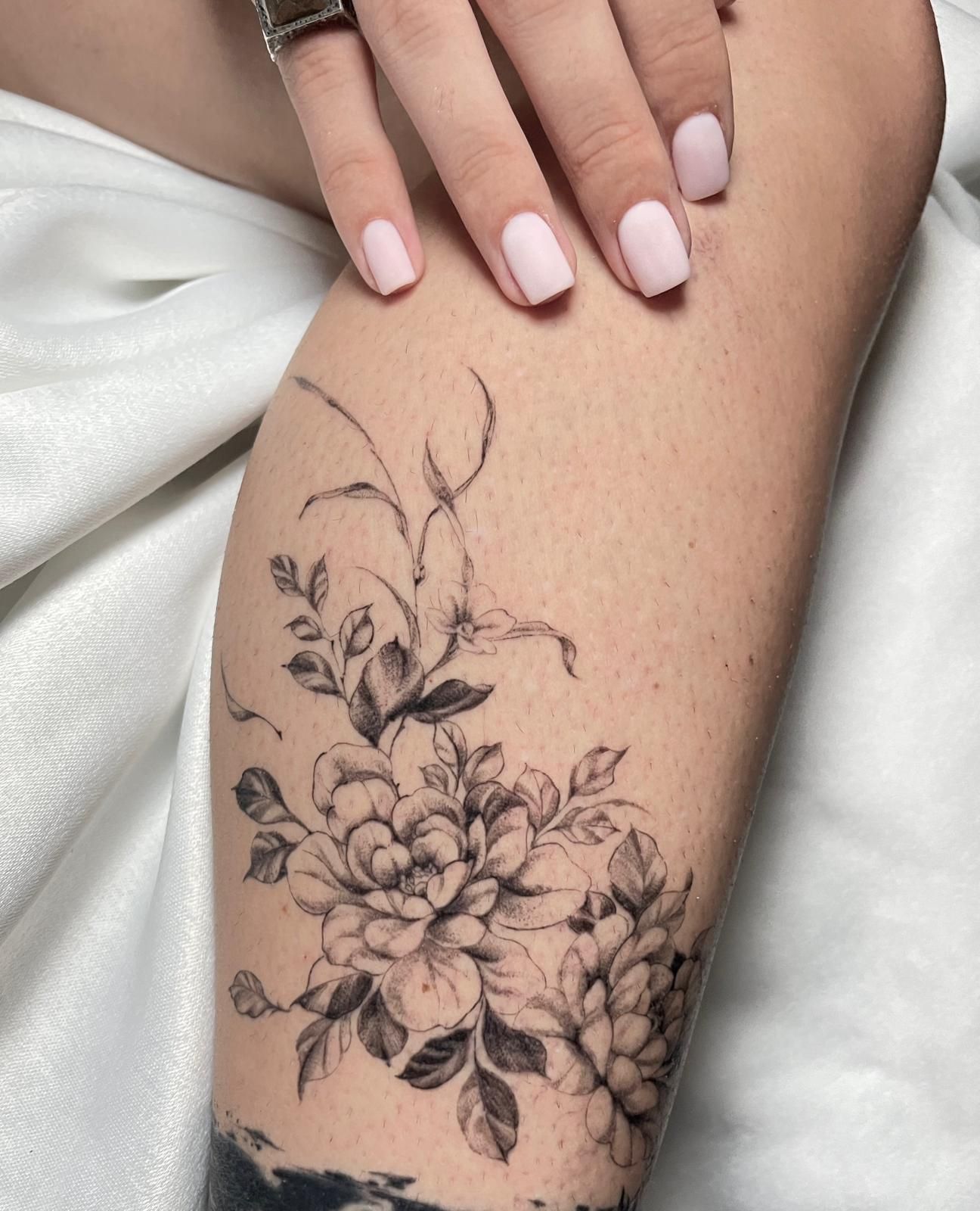 tattoo flora
