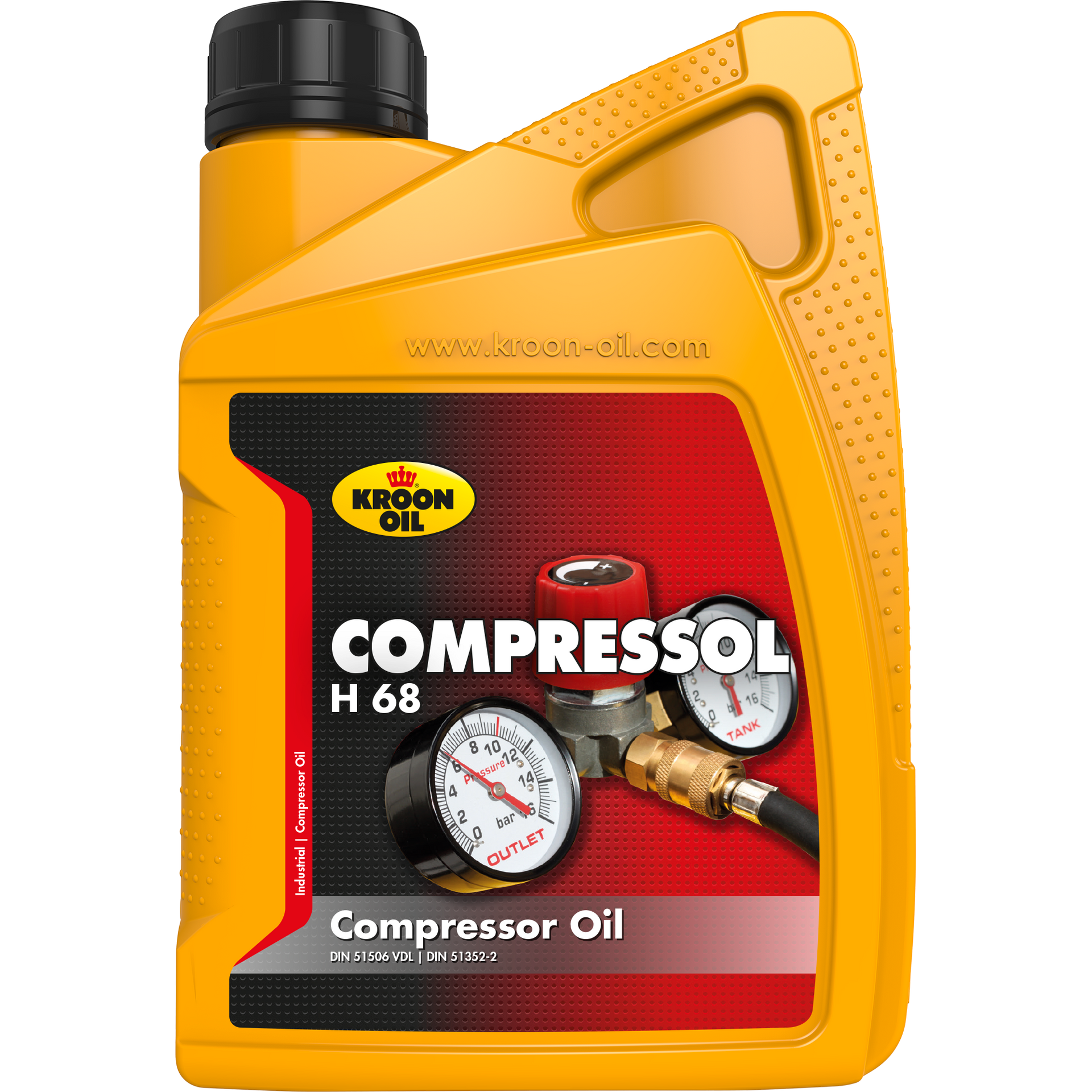 1 L flacon Kroon-Oil Compressol H68 - 02218