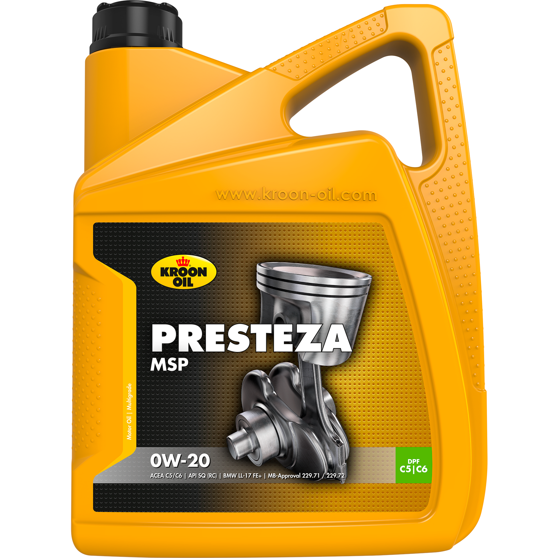 5 L can Kroon-Oil Presteza MSP 0W-2 - 36497