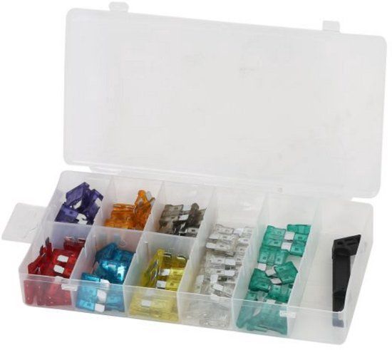 Assortiment - zekeringen - 97st.