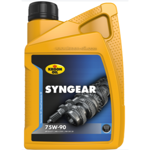 1 L flacon Kroon-Oil Syngear 75W-90 - 02205