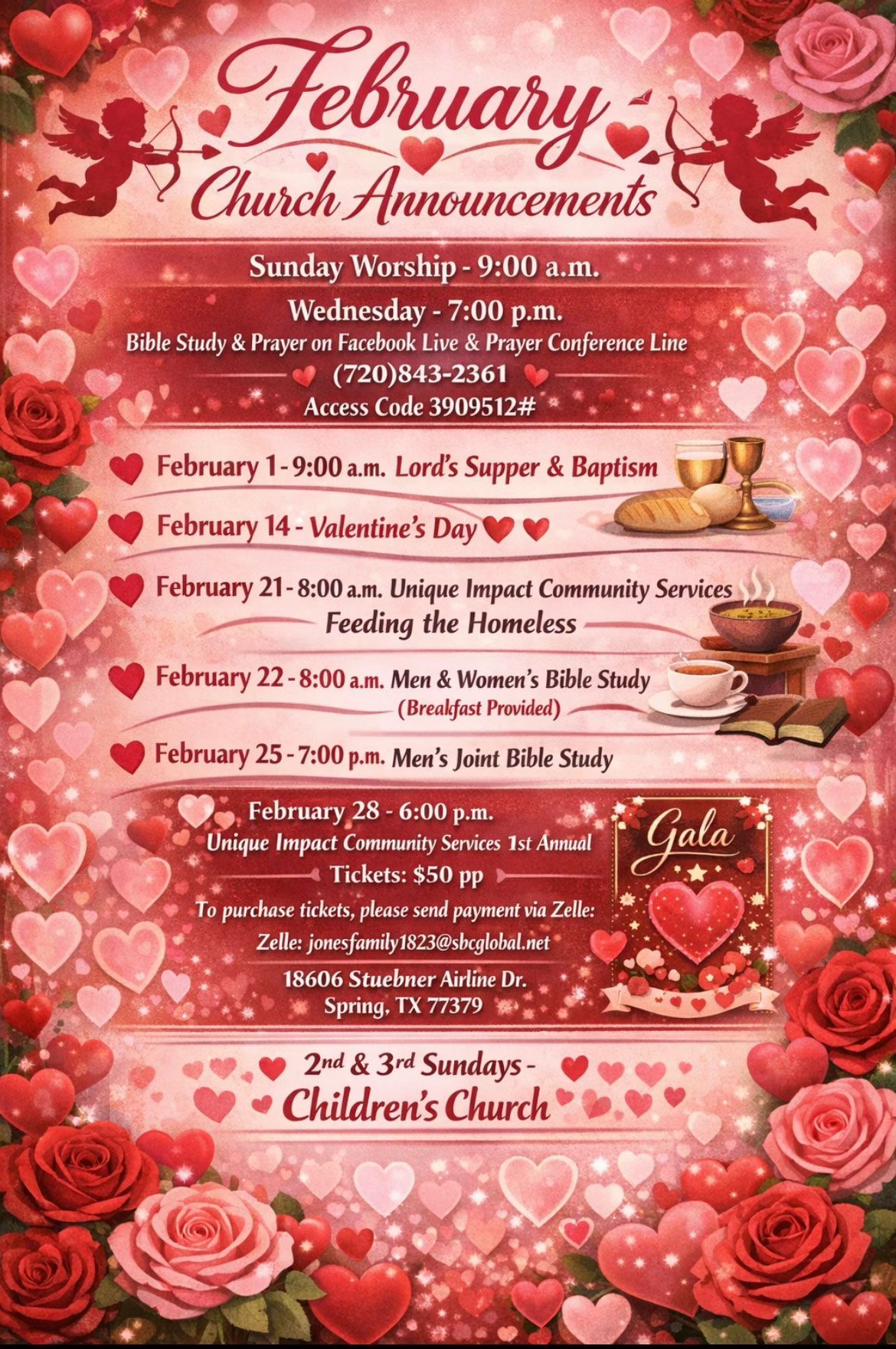 Men's Conference 2025 flyer: 