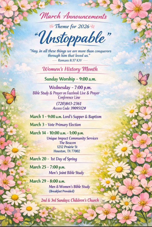 Men's Conference 2025 flyer: 