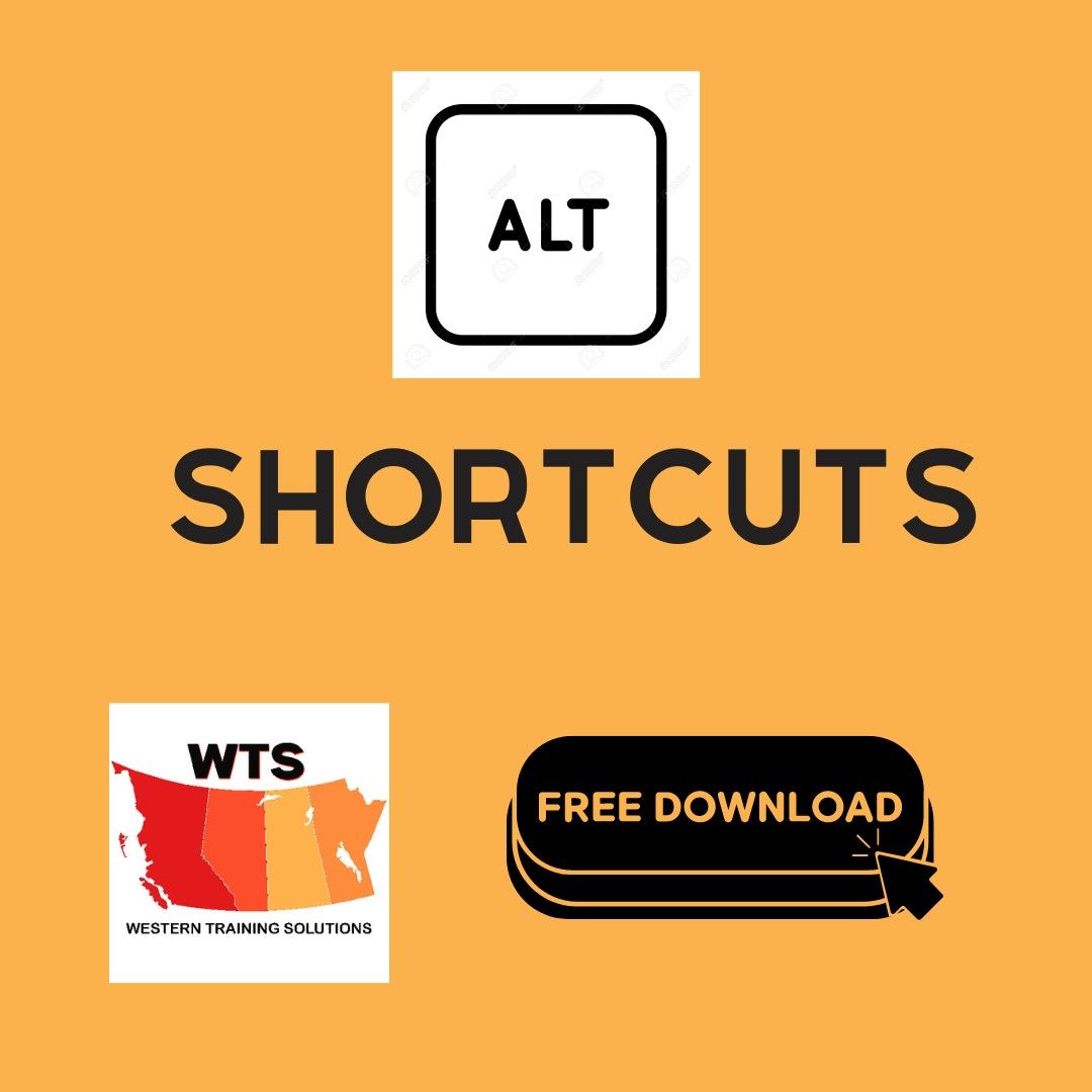 Keyboard Shortcuts using the Alt Key