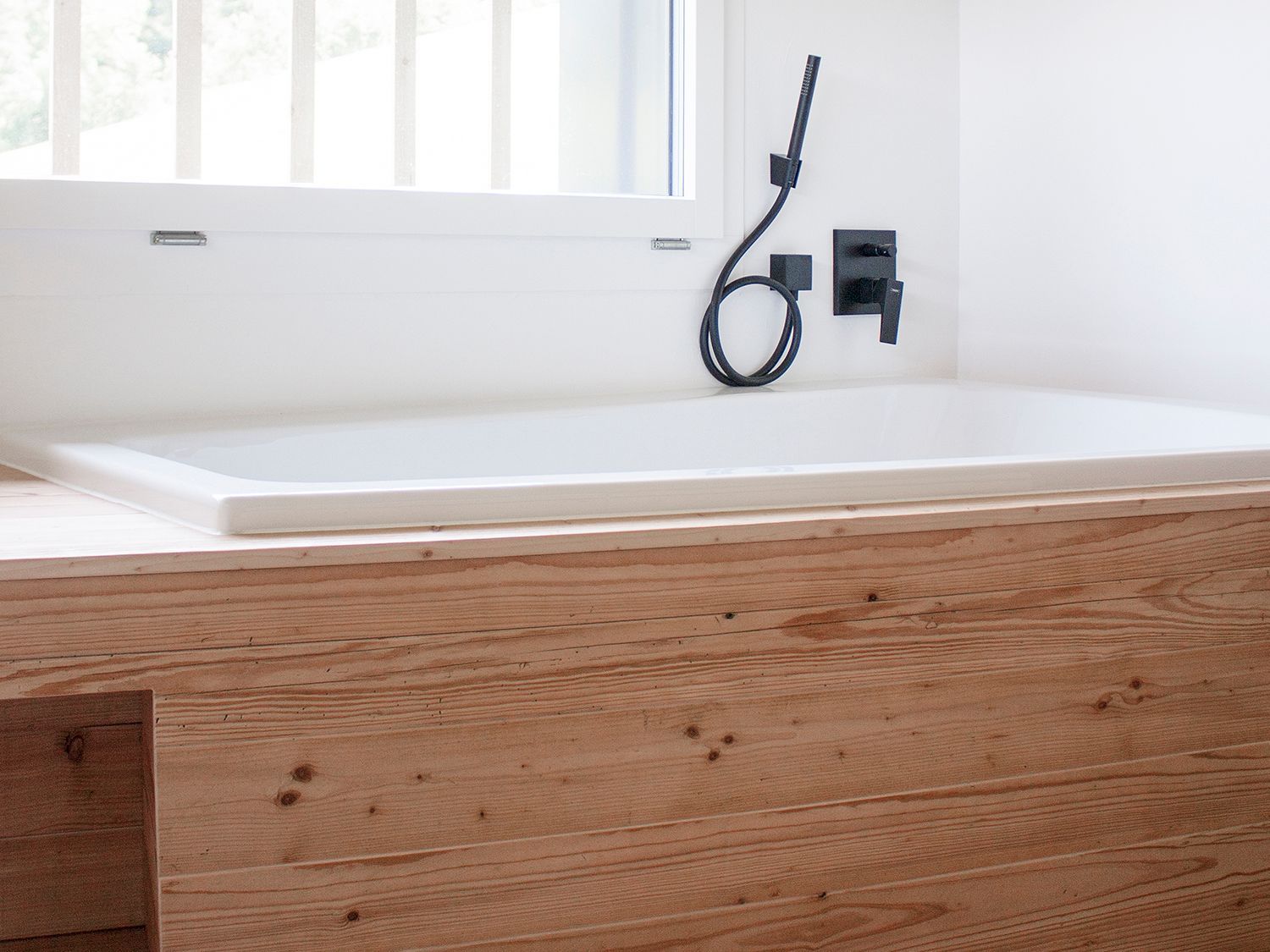 Eine Badewanne