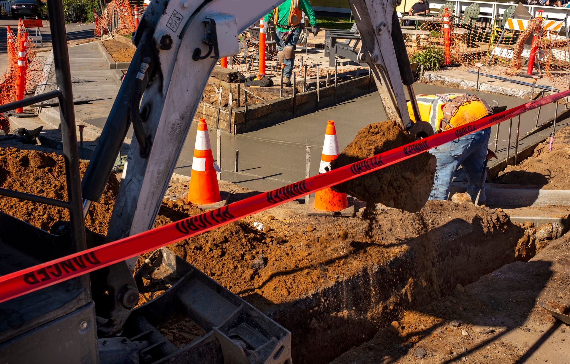 Excavator Digging for a Foundation Work | Benalla, Vic | Darrel's Diggers