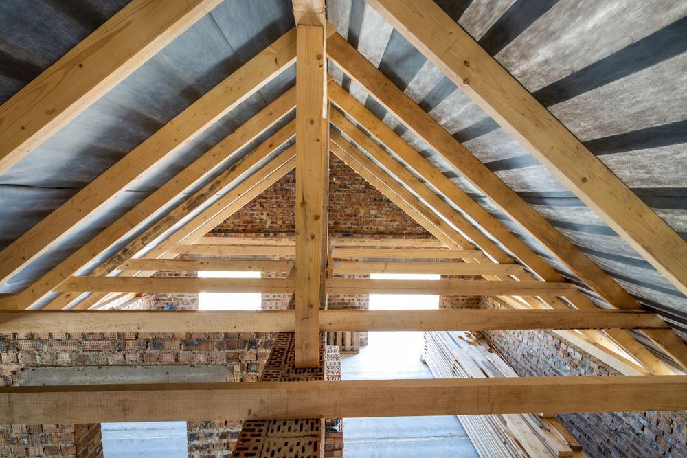 Wooden Roof Truss Framework Under Construction — Wilko Plate (Aust) Pty Ltd in Tully, QLD