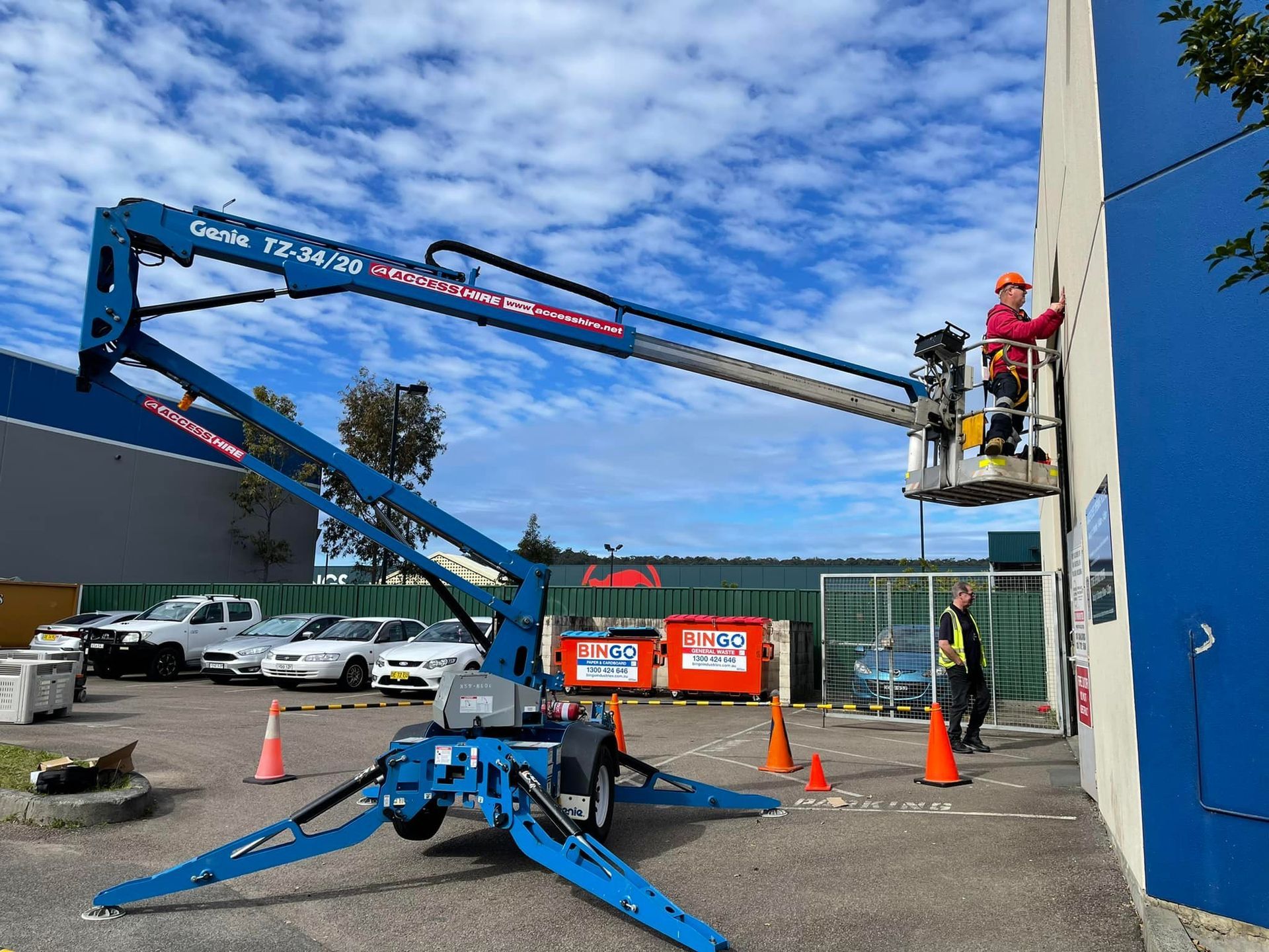 A Large Empty Warehouse With Lots of Lights on the Ceiling — Gunter Electrical In Kariong, NSW