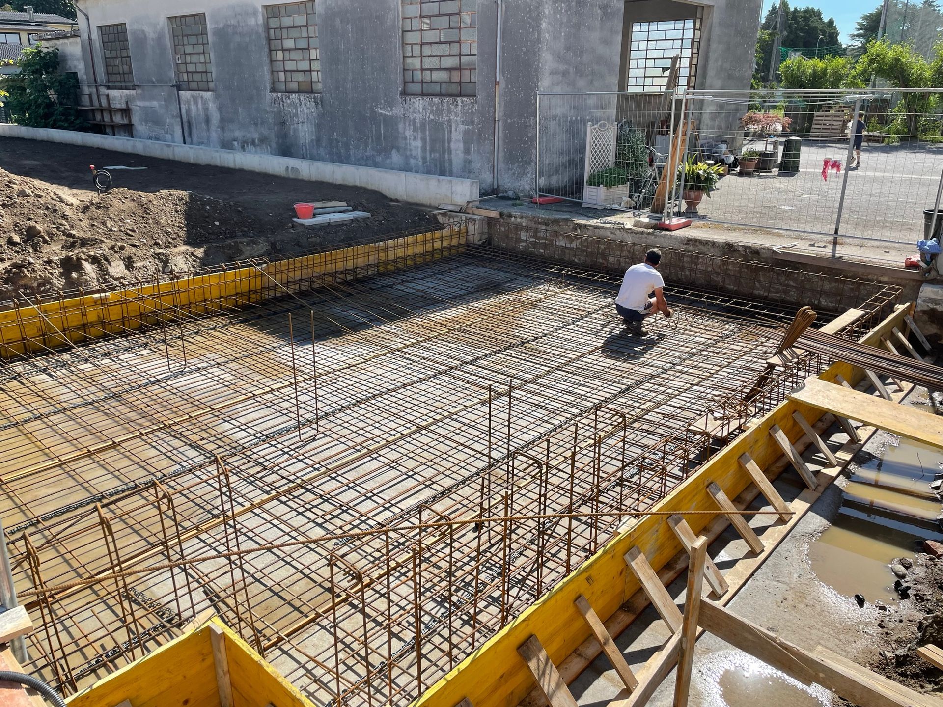 Fondazione in cemento armato