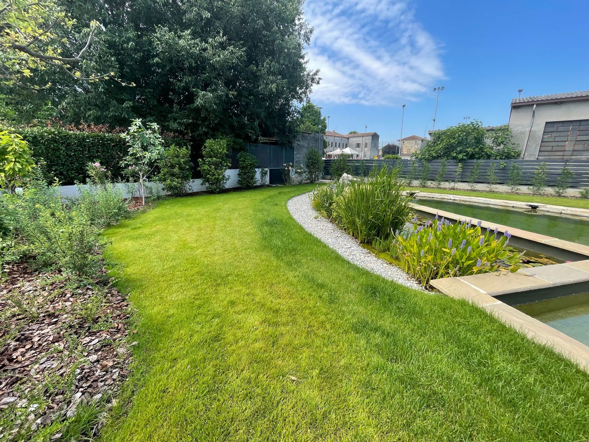 Lavori edili in giardino