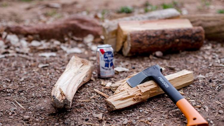 wood and axe