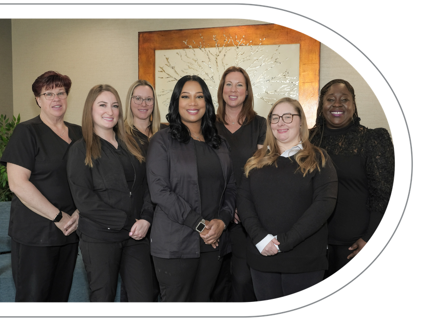 Dentist and child smiling at Vail Dental Associates in Hunt Valley, MD, 21030.
