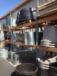 Steel container tanks — Hay Rentals in Yorba Linda, CA