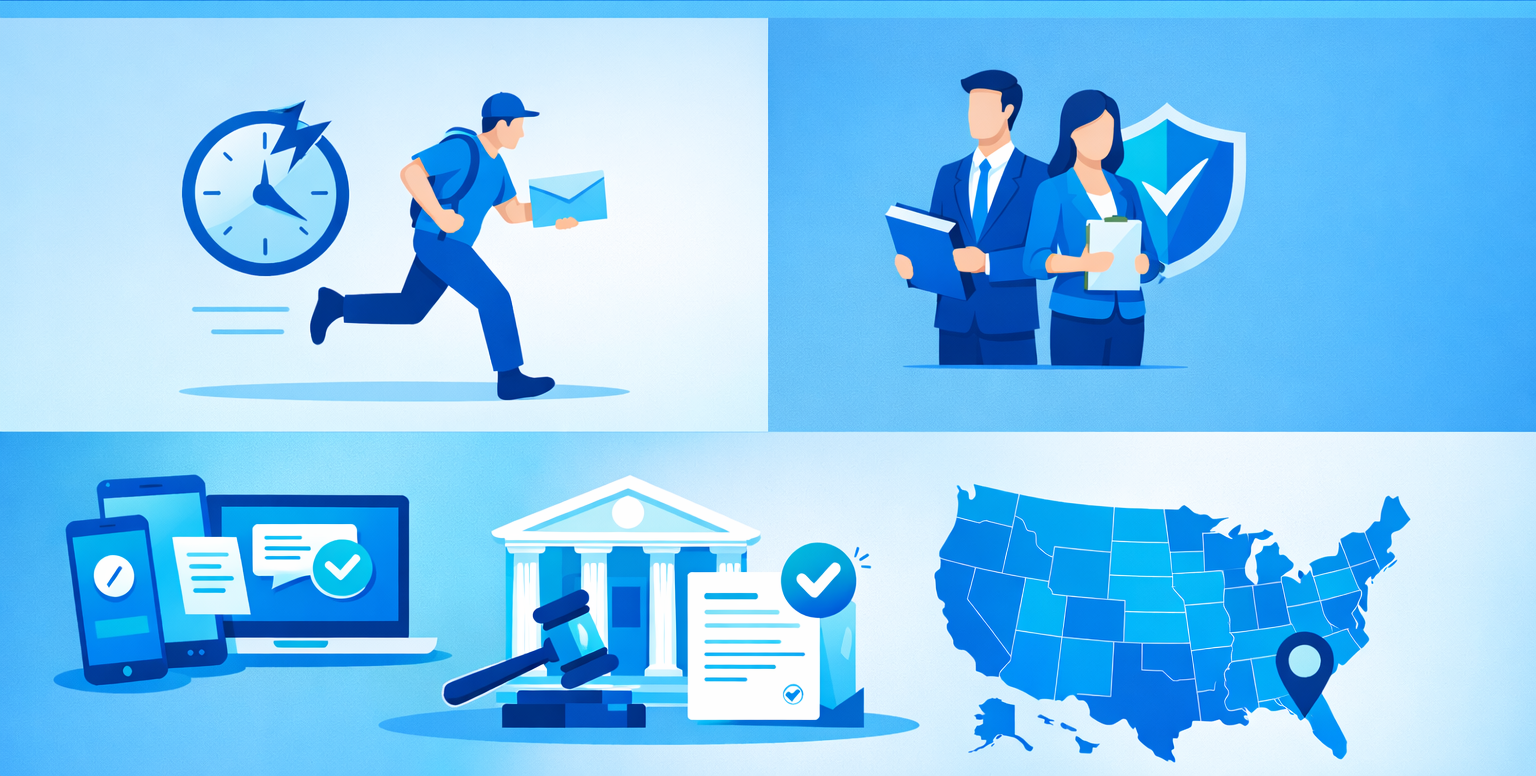 Nationwide Process Server | 123 Legal Support