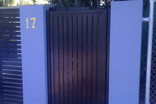 Small Black Metal Gate - Fence Solution in Berrimah, NT