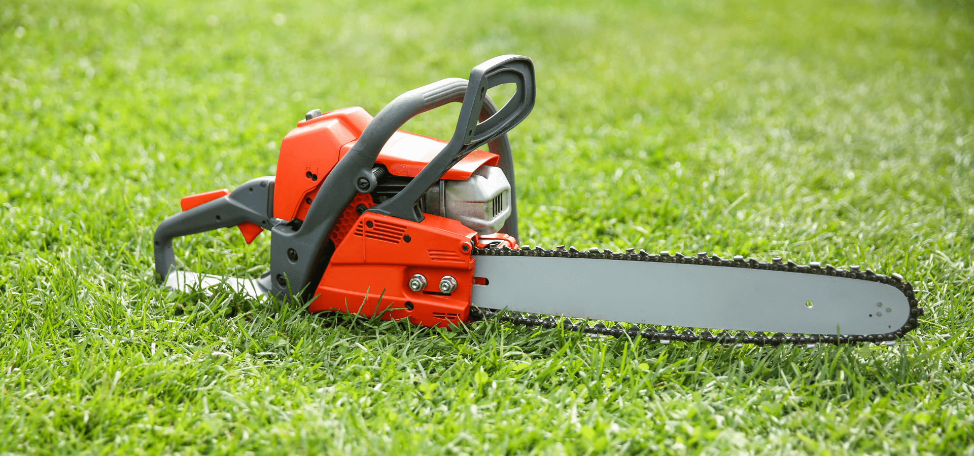 A Chainsaw That Is Used For Landscaping Projects And Maintenance From Richmond Landscapes