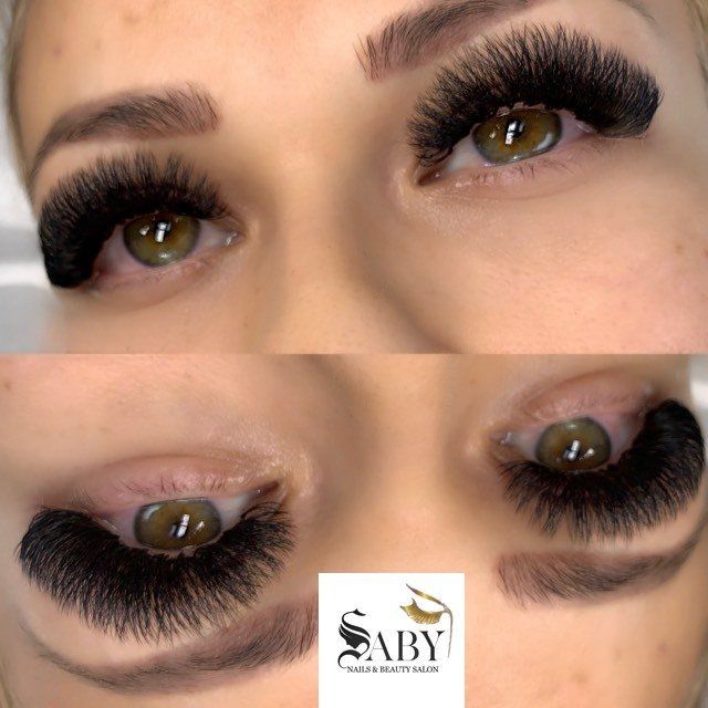 Beautiful eyelash extensions Saby Nail & Beauty