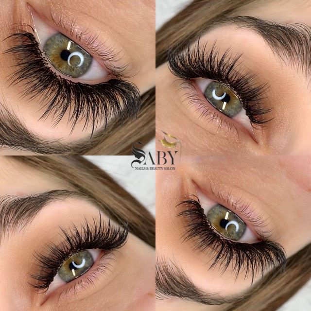 Beautiful eyelash extensions Saby Nail & Beauty