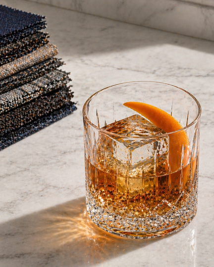 A old fashioned at the limatus bespoke showroom