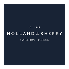 A logo for holland & sherry savile row london