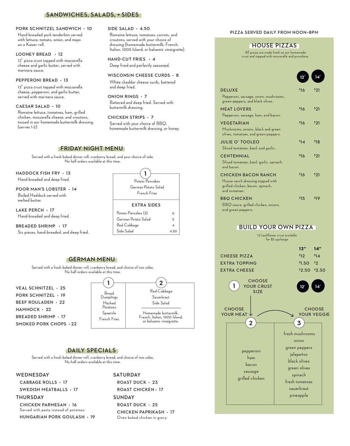 The Pines Restaurant & Beer Garden Restaurant Mercer, WI