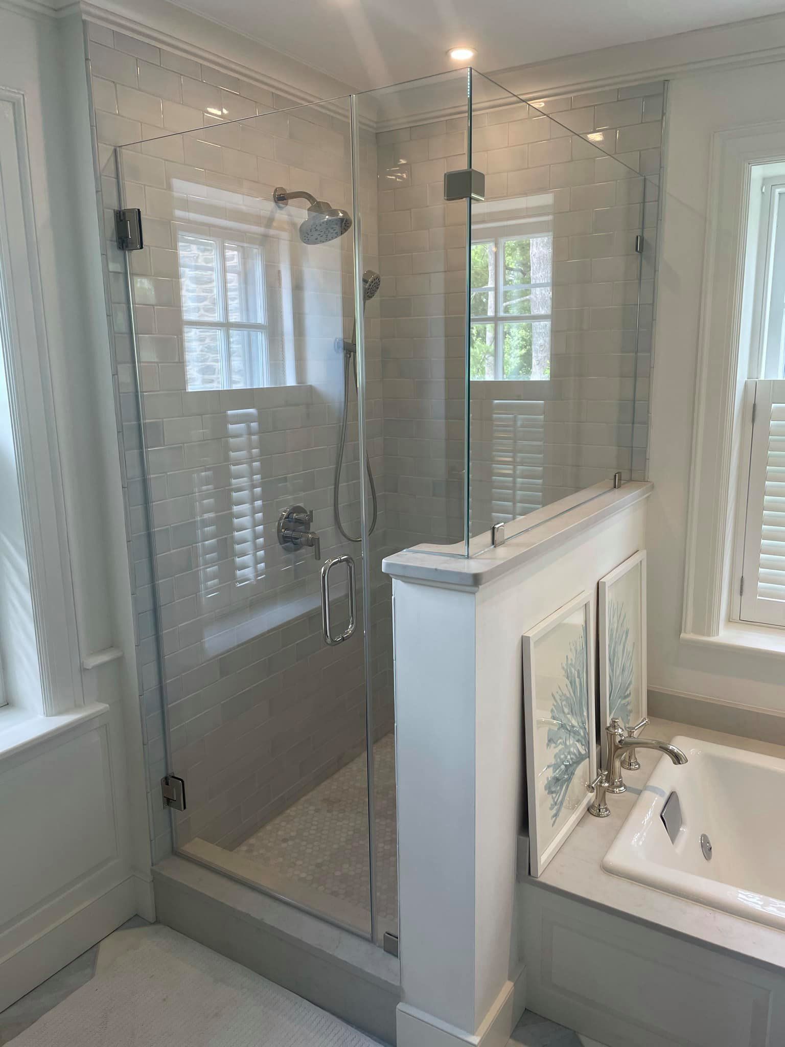Bathroom Glass Door — Horsham, PA — Affordable Custom Enclosures, Inc.