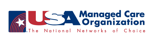 The logo for the usa managed care organization